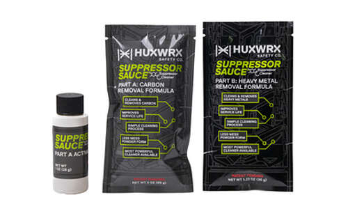 Cleaning Equipment HUXWRX Safety Company Suppressor Sauce HUX SUPPRESSOR SAUCE REFILL KIT • Model: Suppressor Sauce